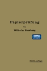 Image for Papierprufung: Eine Anleitung zum Untersuchen von Papier