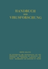 Image for Handbuch der Virusforschung: Erste Halfte