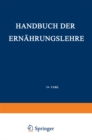 Image for Handbuch der Ernahrungslehre: Allgemeine Diatetik