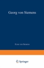 Image for Georg von Siemens: Jugend, Lehr- und Wanderjahre
