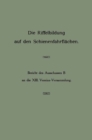 Image for Die Riffelbildung Auf Den Schienenfahrflachen: Bericht Des Ausschusses B an Die 13. Vereins-versammlung