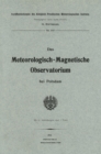 Image for Das meteorologisch-magnetische Observatorium bei Potsdam : 253