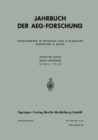 Image for Jahrbuch der AEG-Forschung: Neunter Band