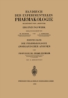 Image for Die Pharmakologie Anorganischer Anionen: Die Hofmeistersche Reihe