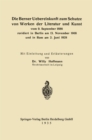 Image for Die Berner Uebereinkunft zum Schutze von Werken der Literatur und Kunst vom 9. September 1886 revidiert in Berlin am 13. November 1908 und in Rom am 2. Juni 1928