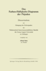 Image for Das Farben-Helligkeits-Diagramm der Plejaden: Dissertation