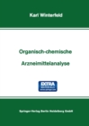 Image for Organisch-Chemische Arzneimittelanalyse