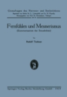 Image for Fernfuhlen und Mesmerismus: Exteriorisation der Sensibilitat