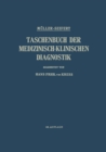 Image for Taschenbuch Der Medizinisch-klinischen Diagnostik