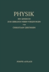 Image for Physik: Ein Lehrbuch Zum Gebrauch Neben Vorlesungen