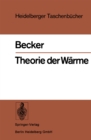 Image for Theorie Der Warme
