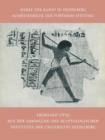 Image for Aus der Sammlung des Agyptologischen Institutes der Universitat Heidelberg