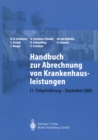 Image for Handbuch Zur Abrechnung Von Krankenhausleistungen.