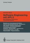 Image for Software-Engineering mit APL2 : Eine Anleitung zur Entwicklung kommerzieller Systeme