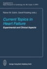 Image for Current Topics in Heart Failure: Experimental and Clinical Aspects