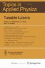 Image for Tunable Lasers