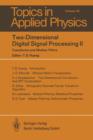 Image for Two-Dimensional Digital Signal Processing II : Transform and Median Filters
