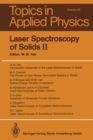 Image for Laser Spectroscopy of Solids II