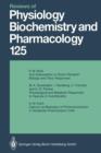 Image for Reviews of Physiology, Biochemistry and Pharmacology : Volume: 125