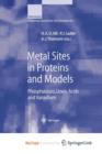 Image for Metal Sites in Proteins and Models : Phosphatases, Lewis Acids and Vanadium