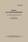 Image for Religion Und Religionsgenossenschaft: Eine Staatskirchenrechtliche Untersuchung