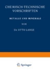 Image for Metalle und Minerale