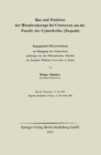 Image for Bau Und Funktion Der Mundwerkzeuge Bei Crustaceen Aus Der Familie Der Cymothoidae (Isopoda): Inaugural-dissertation