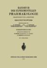 Image for Handbuch der Experimentellen Pharmakologie : Erganzungswerk