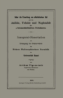 Image for Ueber die Einwirkung von alkoholischem Kali auf die Anilide, Toluide und Naphtalide der a-bromsubstituirten Fettsauren: Inaugural-Dissertation