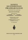 Image for Handbuch der Experimentellen Pharmakologie: Erganzungswerk