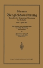 Image for Die neue Vergleichsordnung: Gesetz uber den Vergleich zur Abwendung des Konkurses vom 5. Juli 1927
