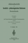 Image for Jahresbericht der forstlich-phanologischen Stationen Deutschlands
