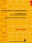 Image for Thermoplaste: Merkblatter 1-400