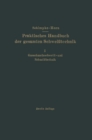 Image for Praktisches Handbuch Der Gesamten Schweisstechnik