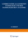 Image for Lehrbuch der Allgemeinen Pathologie und der Pathologischen Anatomie