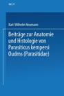 Image for Beitrage zur Anatomie und Histologie von Parasitus kempersi Oudms (Parasitidae)