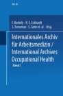 Image for Internationales Archiv fur Arbeitsmedizin / International Archives of Occupational Health