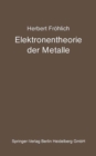 Image for Elektronentheorie Der Metalle