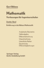 Image for Einfuhrung in die Hohere Mathematik: Mathematik