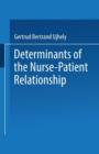 Image for Determinants of the Nurse-Patient Relationship