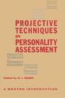 Image for Projective Techniques in Personality Assessment