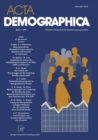 Image for Acta Demographica: Deutsche Gesellschaft fur Bevolkerungswissenschaft e.V.