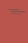 Image for Experimental Investigation of Meaning: A Review of the Literature