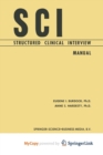 Image for SCI, Structured Clinical Interview