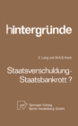 Image for Staatsverschuldung - Staatsbankrott? : 2