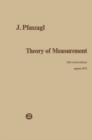 Image for Theory of Measurement