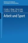 Image for Arbeit und Sport