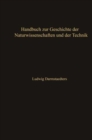 Image for Handbuch zur Geschichte der Naturwissenschaften und der Technik