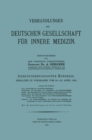 Image for Siebenunddreissigster Kongress: Gehalten Zu Wiesbaden Vom 20.-23. April 1925