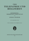 Image for Uber Telepathie und Hellsehen: Experimentell-Theoretische Untersuchungen